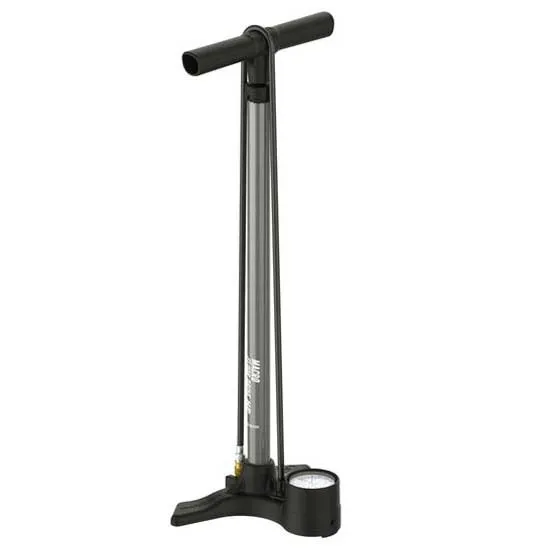 Lezyne Macro Drive Dv Flat Sykkelpumpe, Silver, 220psi