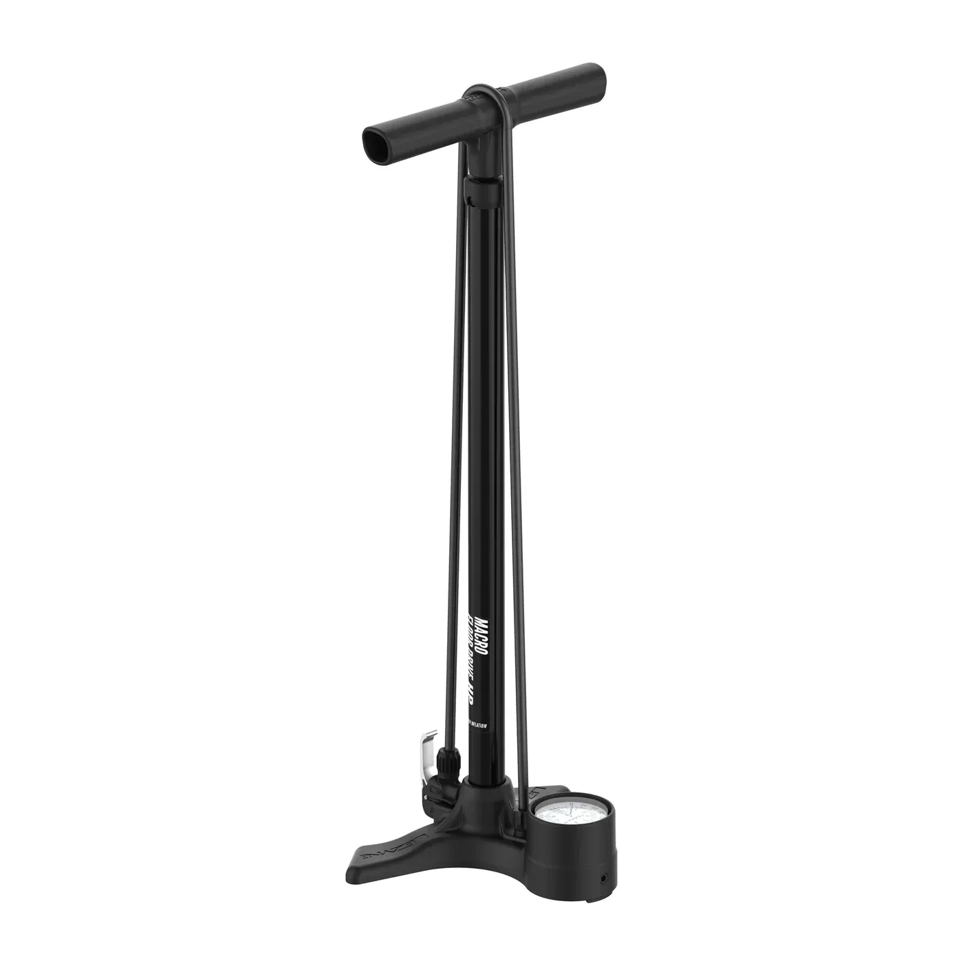 Lezyne Macro Floor Drive Gulvpumpe, Black, 220psi