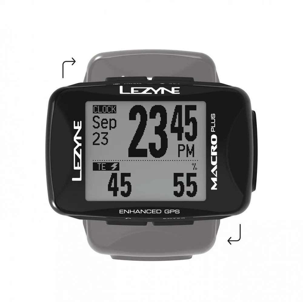 Lezyne Macro Plus GPS, Sykkelcomputer