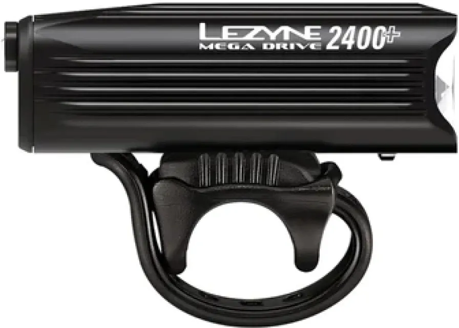 Lezyne Mega Drive 2400+ Frontlys, Black, 2400 Lysstyrker Lezyne Mega Drive 2400+ Frontlys, Black, 2400 Lysstyrker