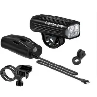 Lezyne Mega Drive 2400+ / Infiniti Light Power Pack + Loaded Kit Sykkellyktesett Lezyne Mega Drive 2400+ / Infiniti Light Power Pack + Loaded Kit Sykkellyktesett