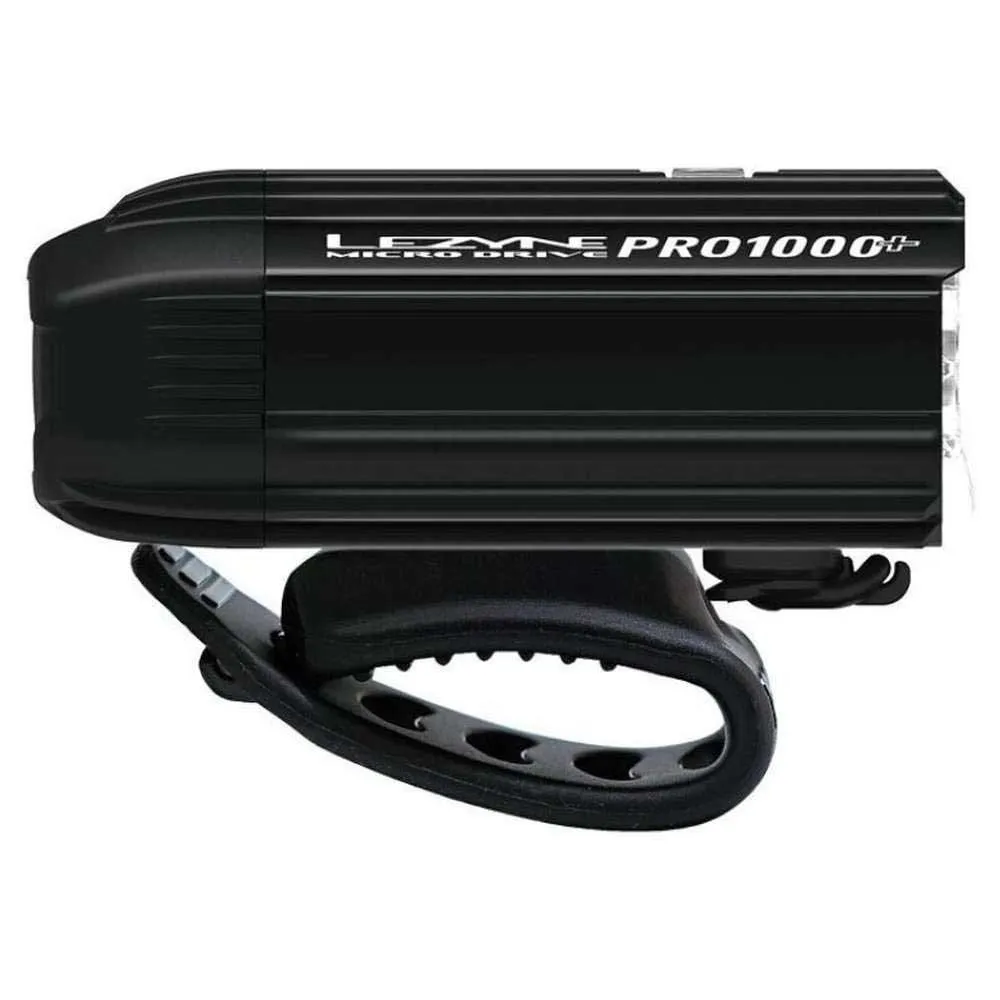 Lezyne Micro Drive Pro 1000+ Frontlys, Satin black, 1000 Lysstyrker Lezyne Micro Drive Pro 1000+ Frontlys, Satin black, 1000 Lysstyrker