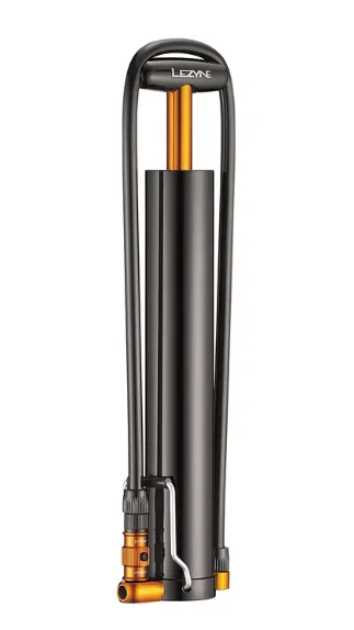 Lezyne Micro Floor Drive XL, Mini Gulvpumpe, Gloss black, 35psi