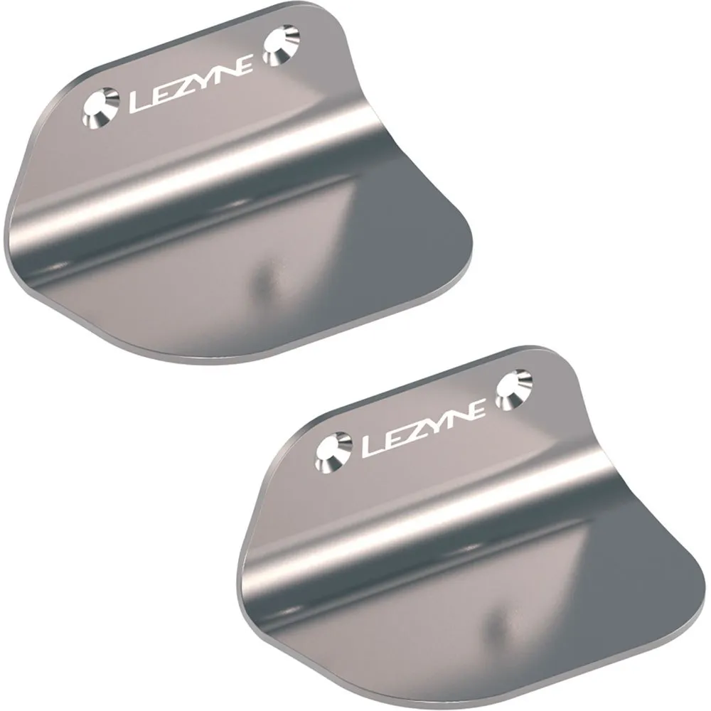 Lezyne Pedal Hook Sykkeloppheng via Pedal, Silver, One Size