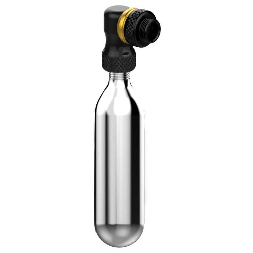 Lezyne Pocket Drive Co2 Mini Pumpe, Black / gold, One Size