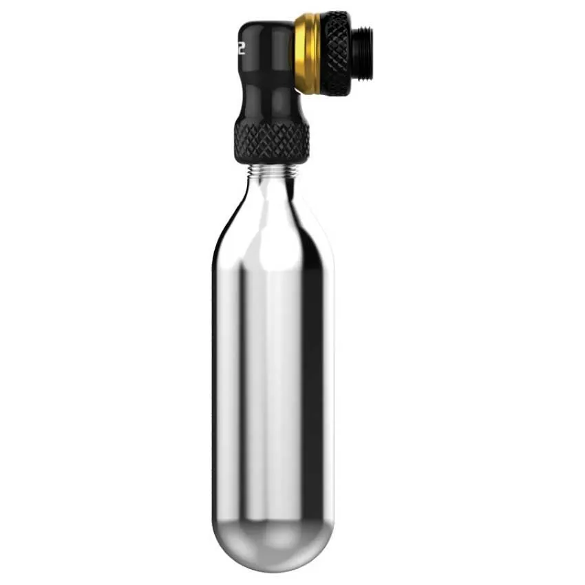 Lezyne Pocket Drive Co2 Mini Pumpe, Black / gold, One Size