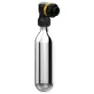 Lezyne Pocket Drive Co2 Mini Pumpe, Black / gold, One Size