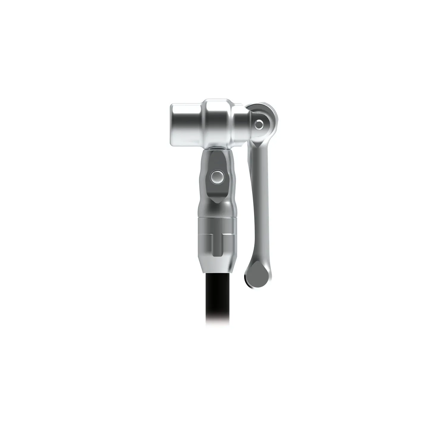 Lezyne Presta Pro Floor Pump Head, Silver, One Size