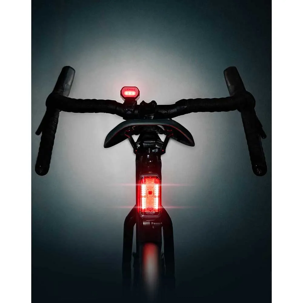 Lezyne Radar React StVZO Drive Baklys, Black, 100 Lysstyrker