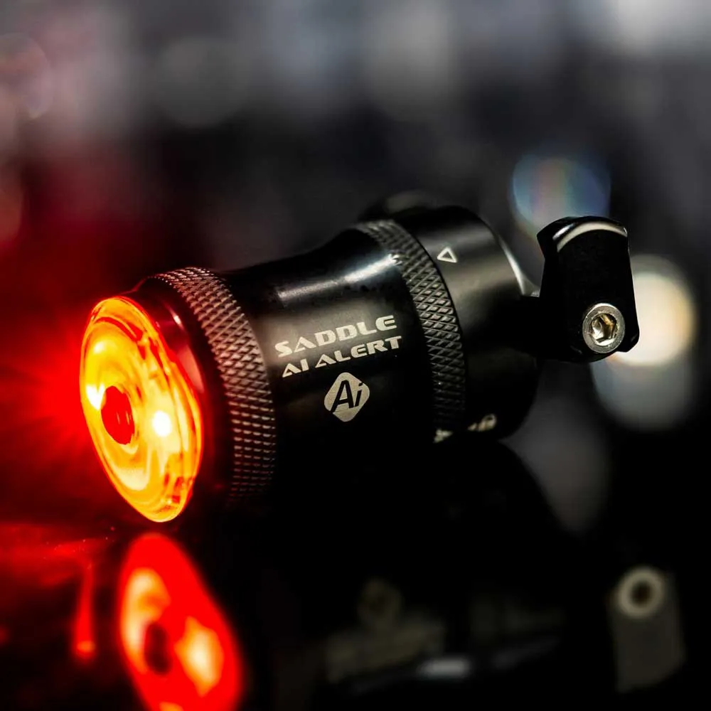 Lezyne Saddle Ai Alert 250 Baklys, Red / black, 250 Lysstyrker