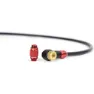 Lezyne Steel Floor Drive 3.5 Sykkelpumpe, Flat grey, 220psi