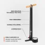 Lezyne Steel Floor Drive Gulvpumpe
