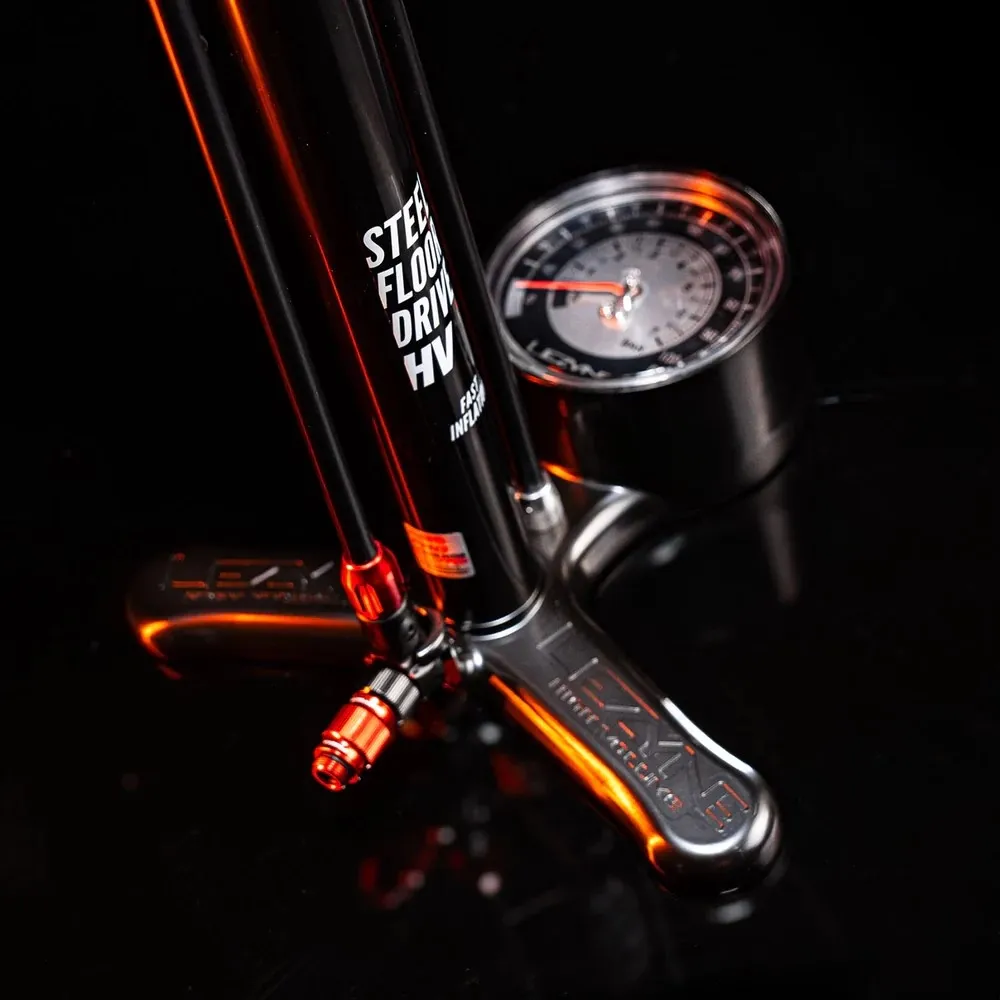 Lezyne Steel HV Floor Drive Gulvpumpe