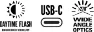 Lezyne Strip 300+ Baklys, Black / red, 300 Lysstyrker