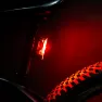 Lezyne Strip 300+ Baklys, Black / red, 300 Lysstyrker