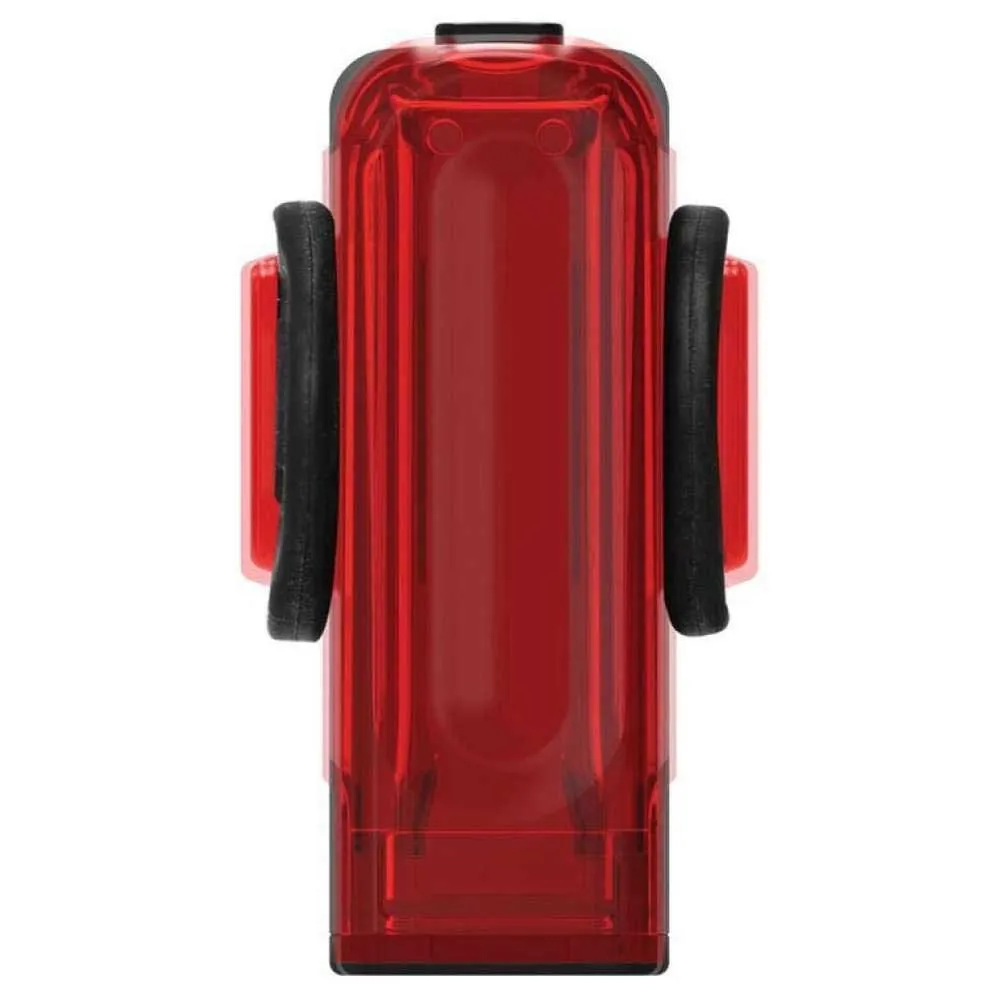 Lezyne Strip Drive Pro 400+ Baklys, Black / red, 400 Lysstyrker
