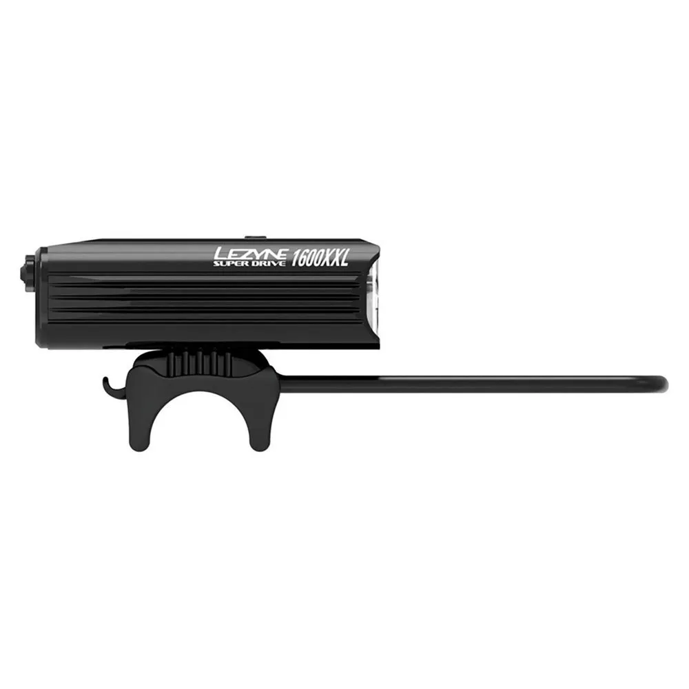 Lezyne Super Drive 1600 Xxl Frontlys, Black, One Size