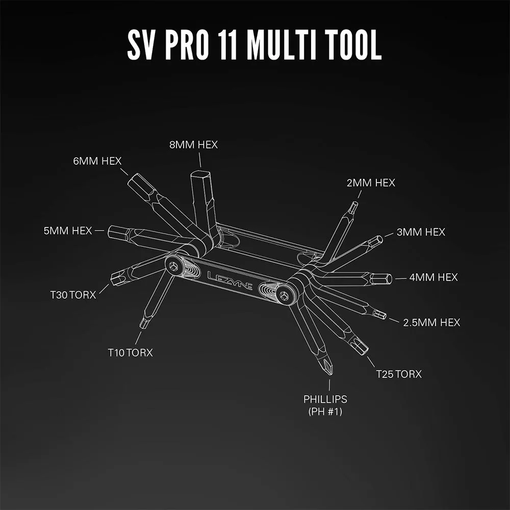 Lezyne SV PRO 11 Multiverktøy