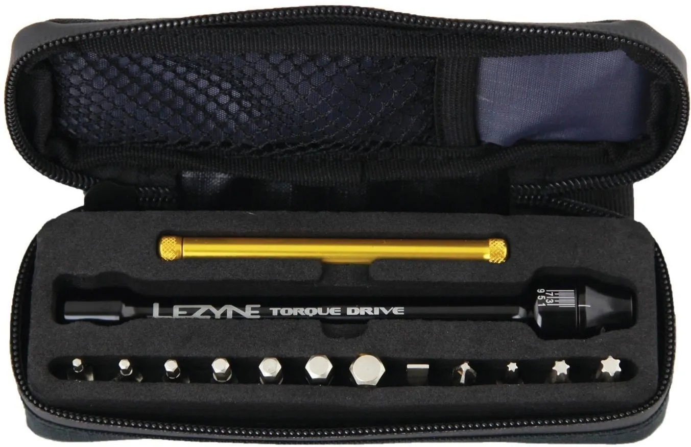 Lezyne Torque Drive Momentnøkkel, Black, One Size