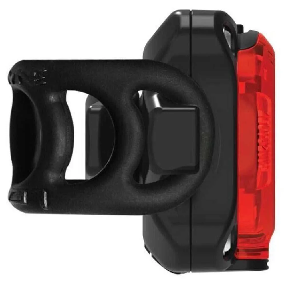 Lezyne Zecto Drive 200+ Baklys, Black / red, 200 Lysstyrker Lezyne Zecto Drive 200+ Baklys, Black / red, 200 Lysstyrker