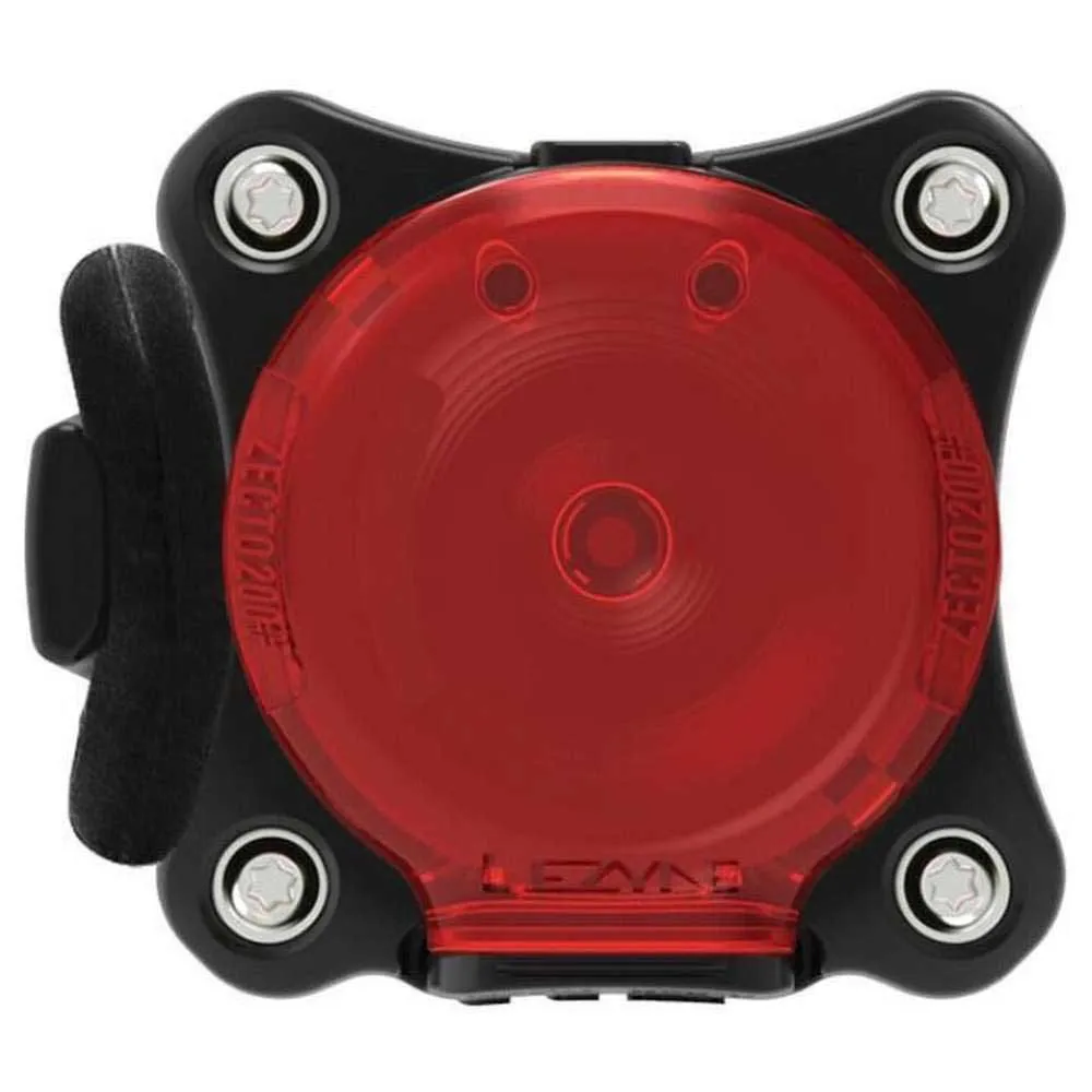 Lezyne Zecto Drive 200+ Baklys, Black / red, 200 Lysstyrker Lezyne Zecto Drive 200+ Baklys, Black / red, 200 Lysstyrker