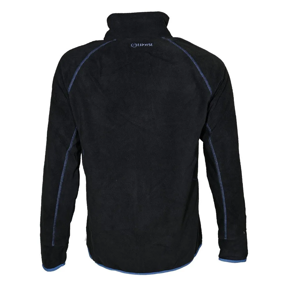 Lhotse Paolo Fleecejakke Med Full Glidelås, Black
