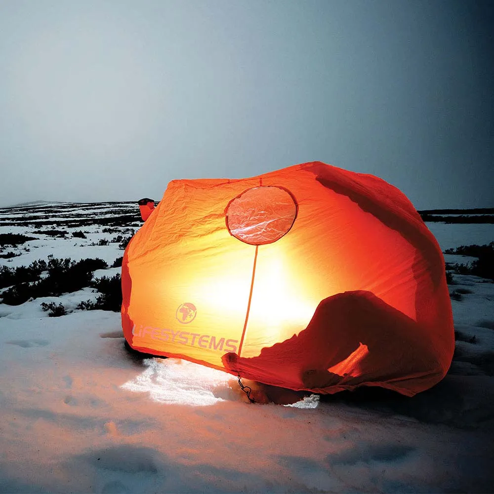 Lifesystems Overlevelsesskyttergrav 4, Orange, One Size