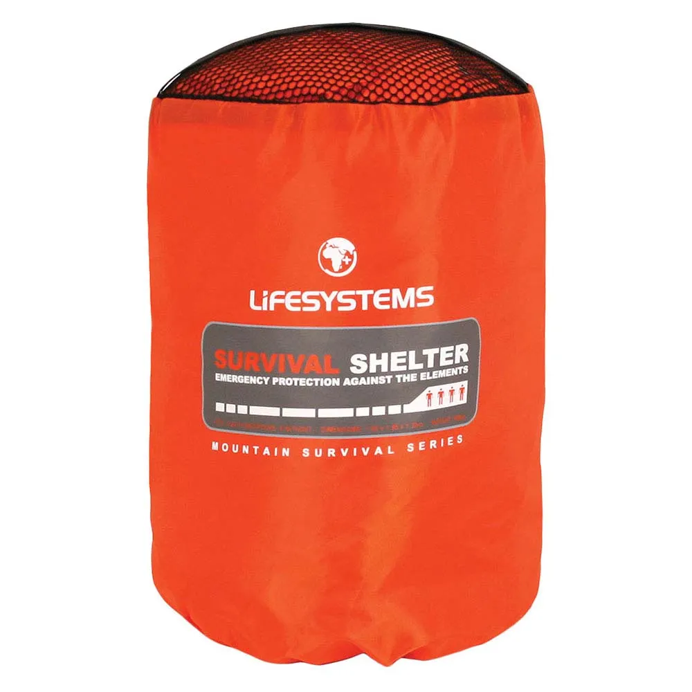 Lifesystems Overlevelsesskyttergrav 4, Orange, One Size