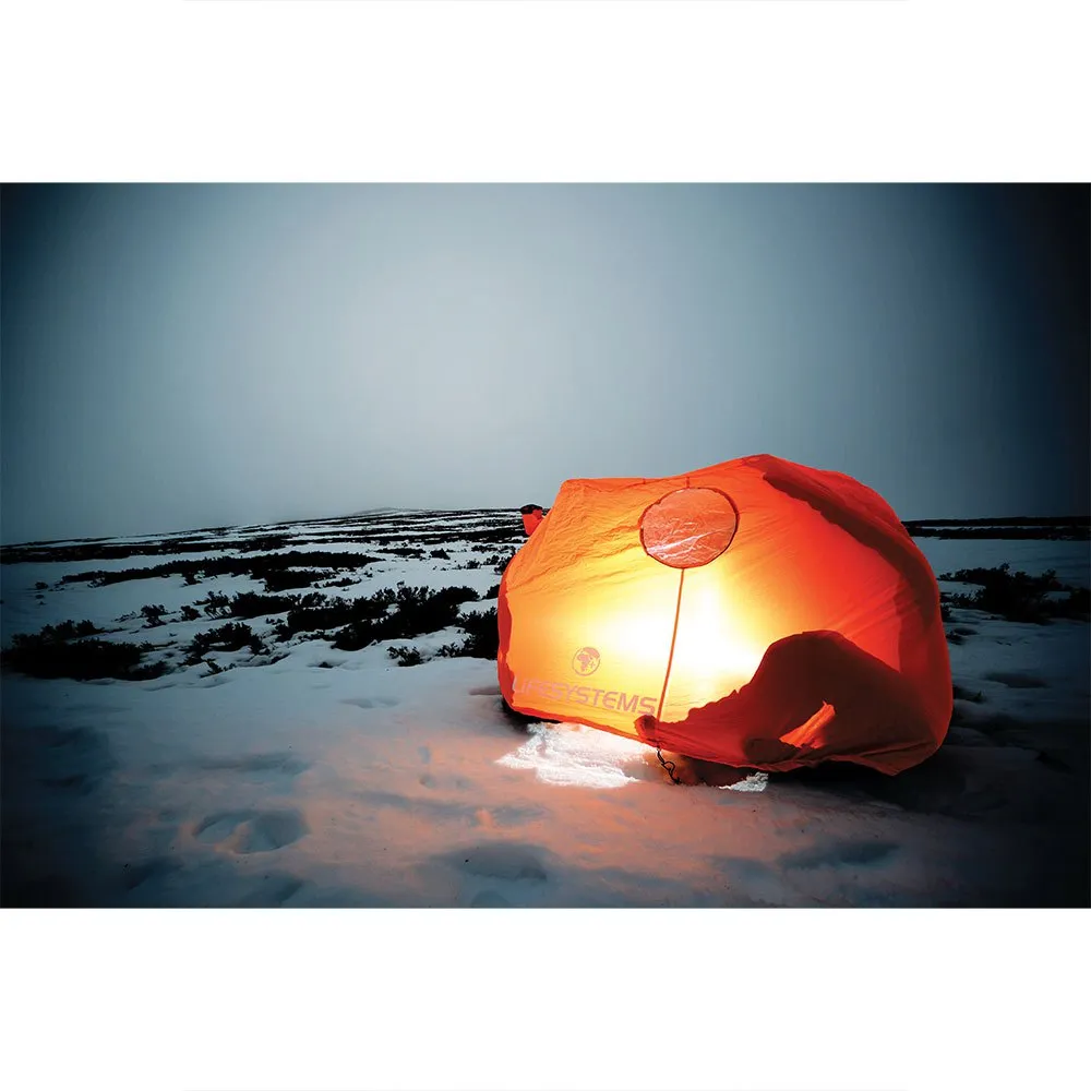 Lifesystems Ultralight Survival Shelter 2p Nødly, Orange, 2 Steder Lifesystems Ultralight Survival Shelter 2p Nødly, Orange, 2 Steder