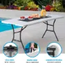 Lifetime 184x76x73.5 Cm Uv100 Ultra-resistant Folding Bord, Multicolour, One Size