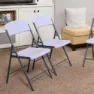 Lifetime 92125 Sammenleggbar Stol I Aluminium unisex, White / grey, 47 x 50 x 84.5cm