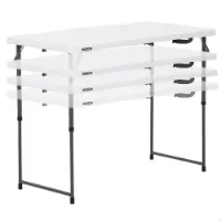 Lifetime Ultra-resistant Folding 122x61x Uv100 56-91.5 Cm Bord