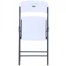 Lifetime Ultra-resistant Folding Uv100 47x48x84.5 Cm Stol, White, One Size