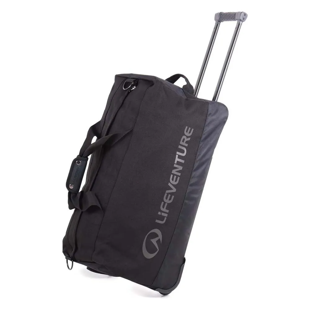 Lifeventure Expedition Wheeled 100l Duffelbag, Black