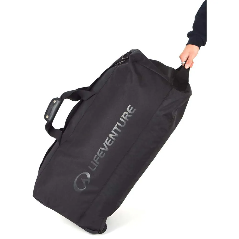 Lifeventure Expedition Wheeled 120l Duffelbag, Black Lifeventure Expedition Wheeled 120l Duffelbag, Black