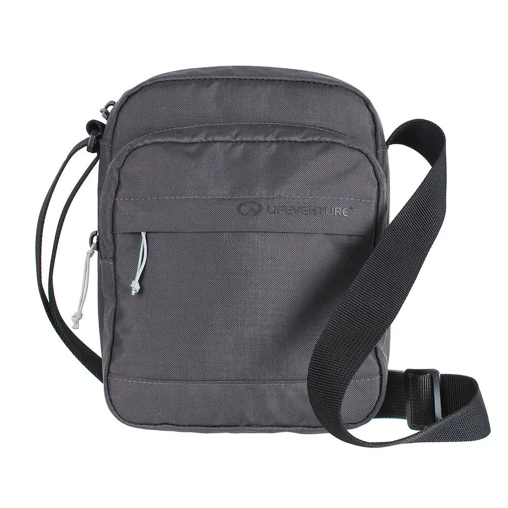 Lifeventure Rfid Skuldertaske, Grey