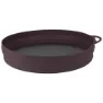 Lifeventure Silicone Ellipse Tallerken, Purple, One Size