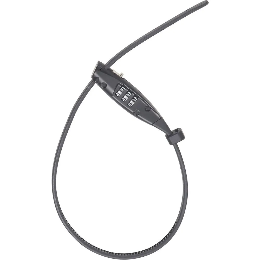 Lifeventure Skyve Lås For Brukskabel, Black