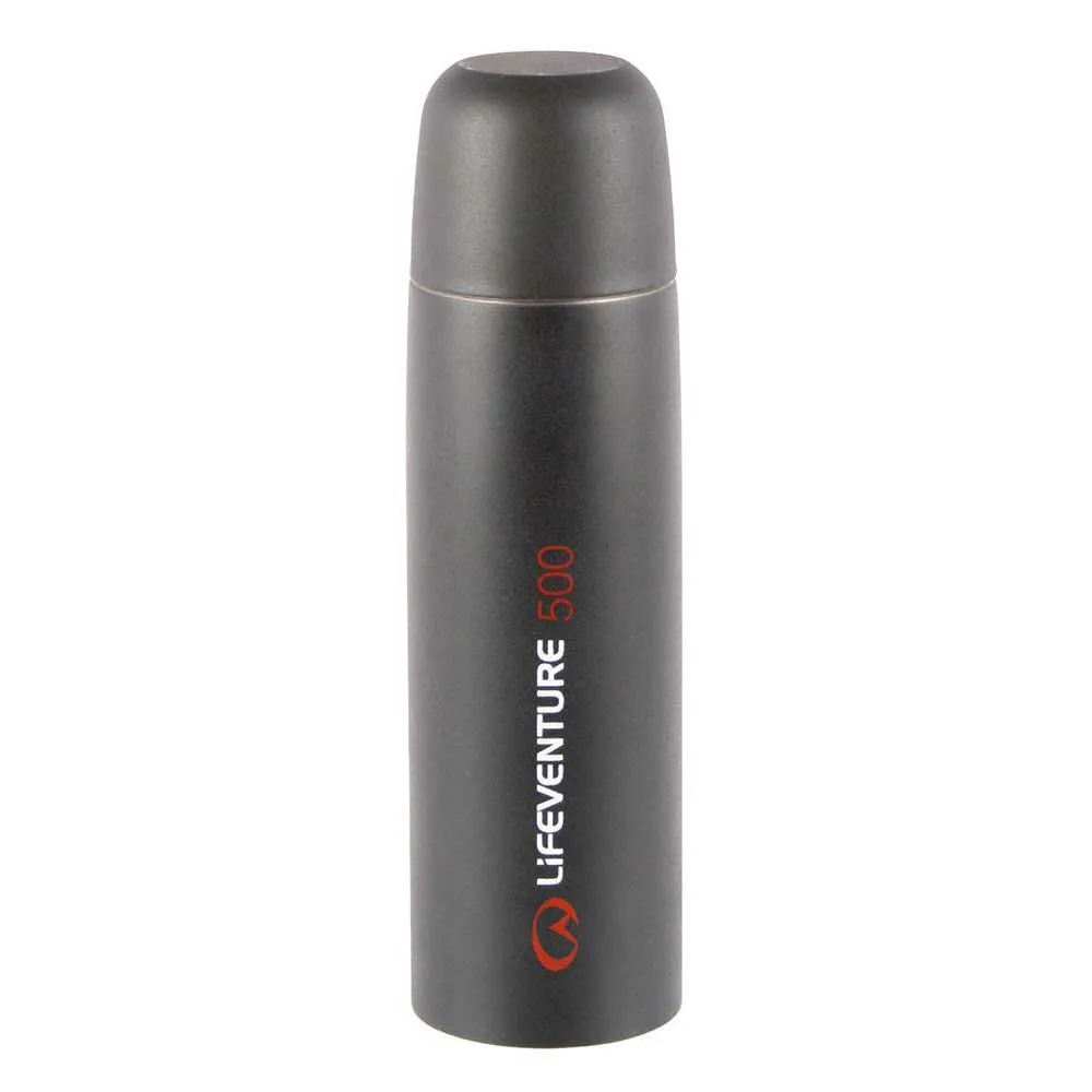 Lifeventure Tiv Vacuum 500ml Termosflaske, Dark grey, One Size