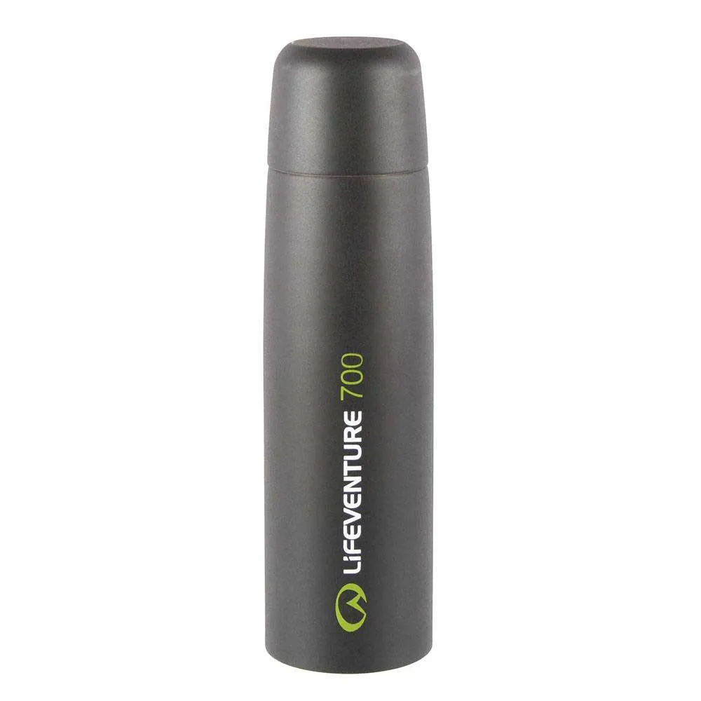 Lifeventure Tiv Vacuum 700ml Termosflaske, Dark grey, One Size