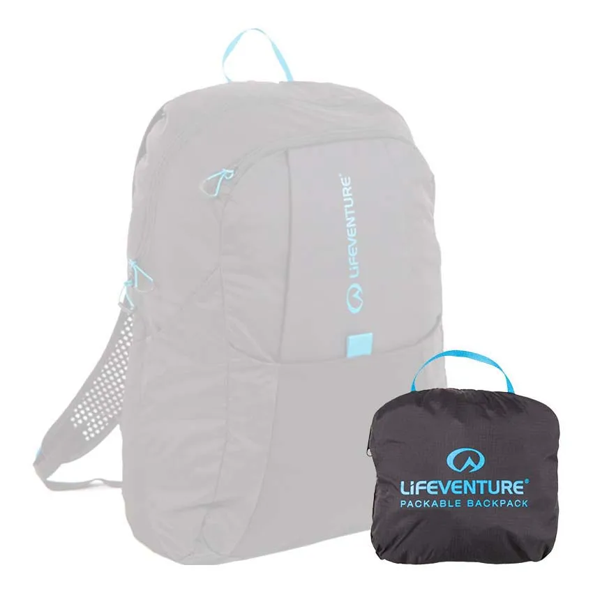 Lifeventure Travel Lightable 25l Ryggsekk, Black