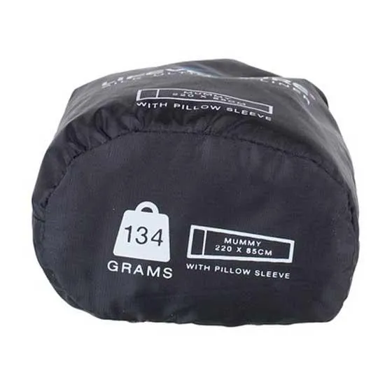 Lifeventure Ultimate Silk Mummy Fôr, Black Lifeventure Ultimate Silk Mummy Fôr, Black