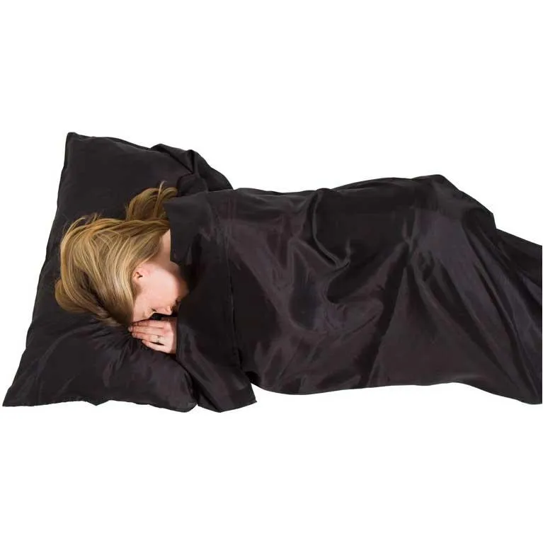 Lifeventure Ultimate Silk Mummy Fôr, Black Lifeventure Ultimate Silk Mummy Fôr, Black