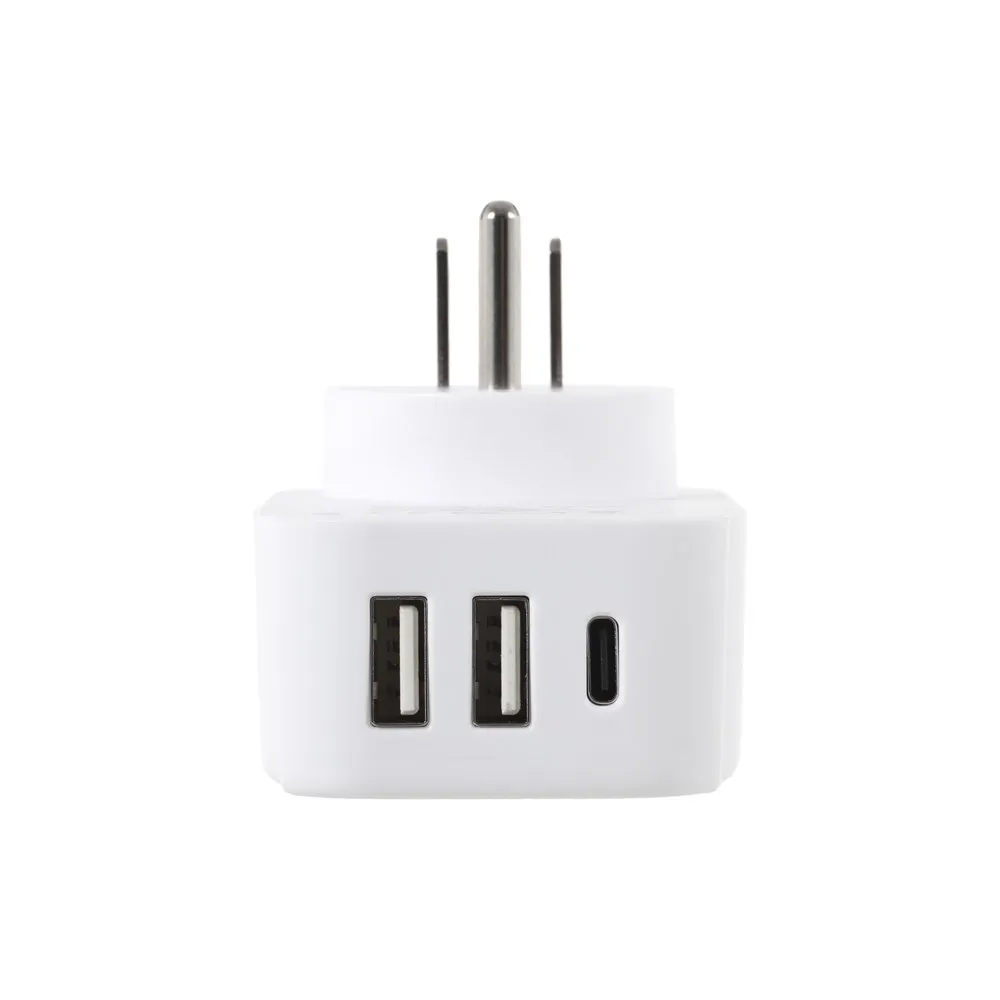 Lifeventure Verdensadapter Til Amerikansk Kontakt Med Usb, One size
