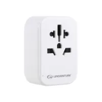 Lifeventure Verdensadapter Til Europeisk Støpsel Med Usb