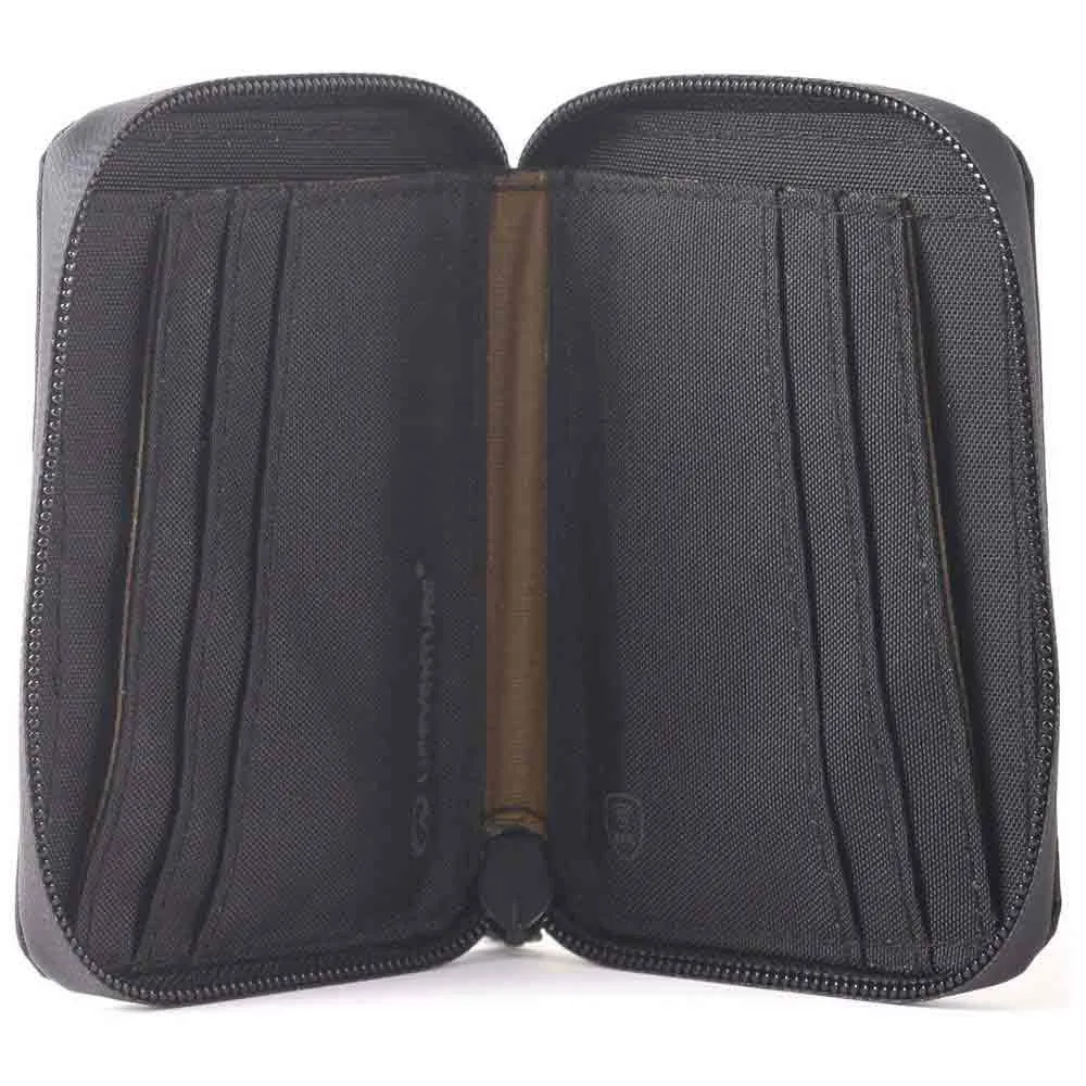 Lifeventure X-pac Bi-fold Lommebok, Black