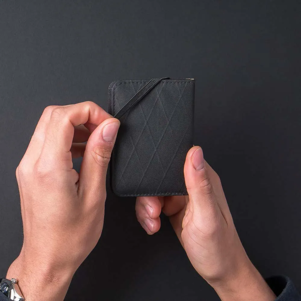 Lifeventure X-pac Card Lommebok, Black