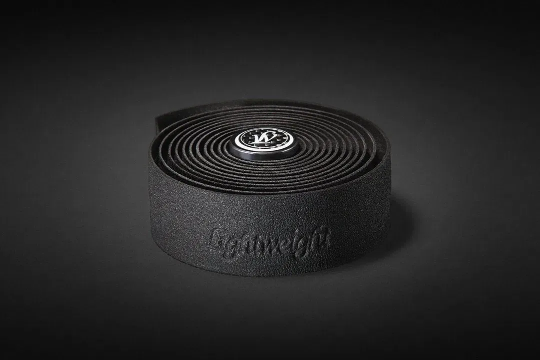 Lightweight HANDBAND handlebar tape black, Carbon black