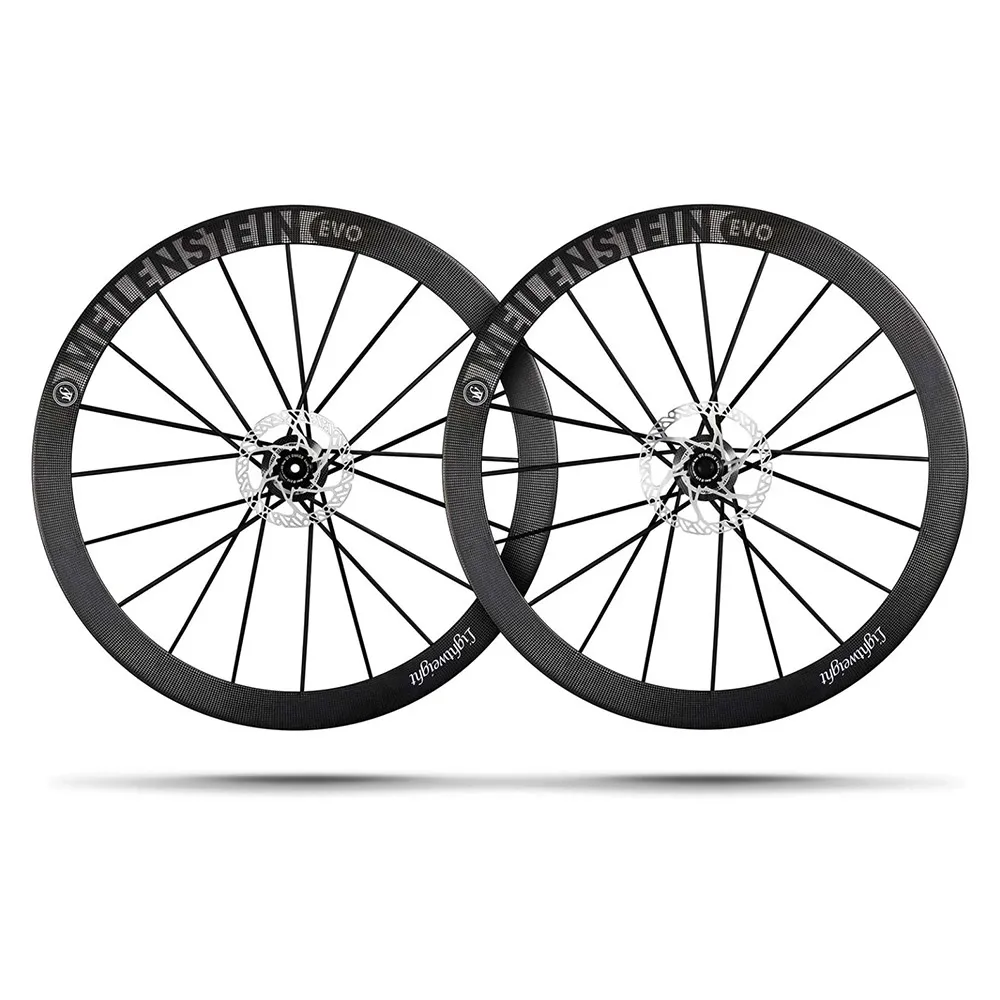 Lightweight Meilenstein Disc Landeveishjulsett, Black, 12 x 100/12 x 142mm, Shimano/Sram HG