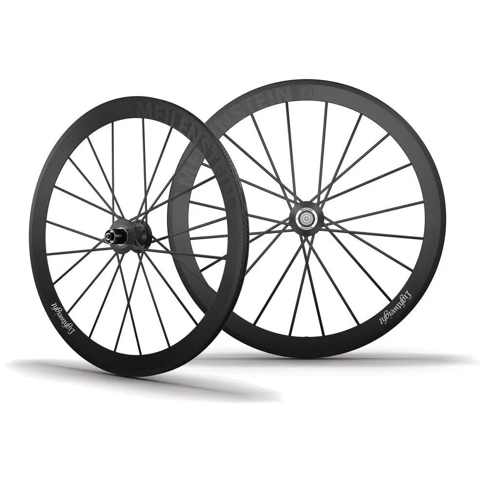 Lightweight MEILENSTEIN DISC WHEELS TUBULAR, Carbon black Lightweight MEILENSTEIN DISC WHEELS TUBULAR, Carbon black